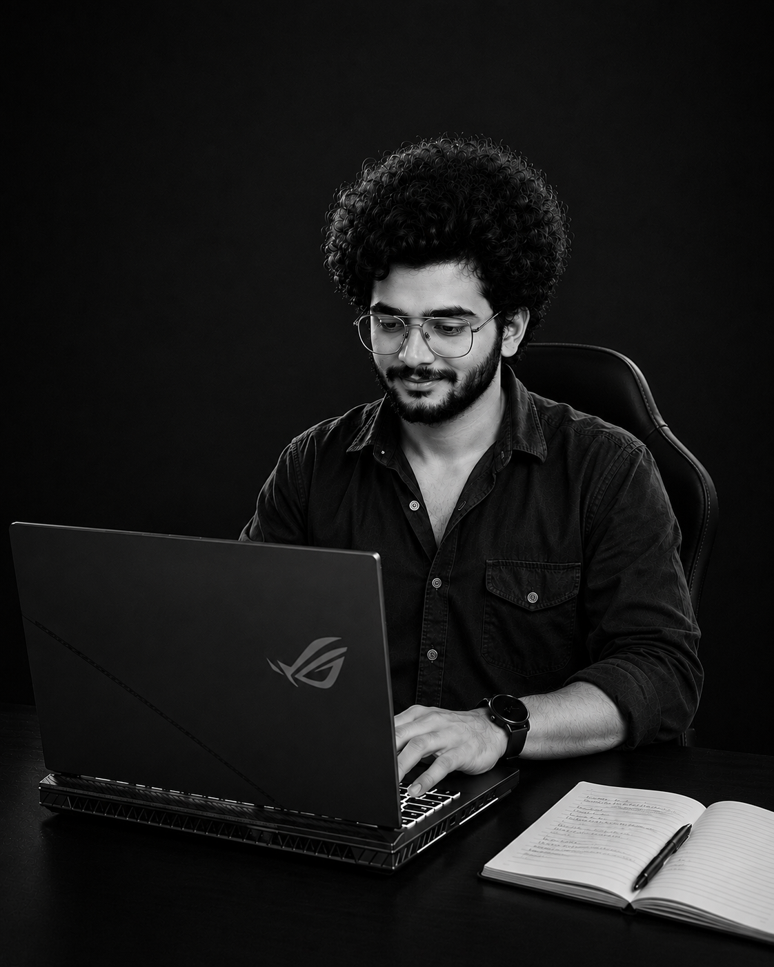 Aashish Shukla — portrait